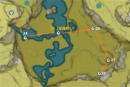 《原神》觅取月晖磐岩之路逐月符位置详解