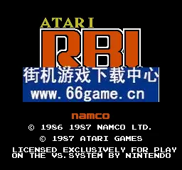 街机对战R.B.I.棒球