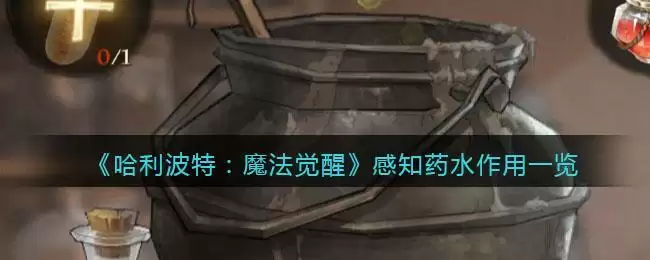 《哈利波特:魔法觉醒》感知药水作用一览