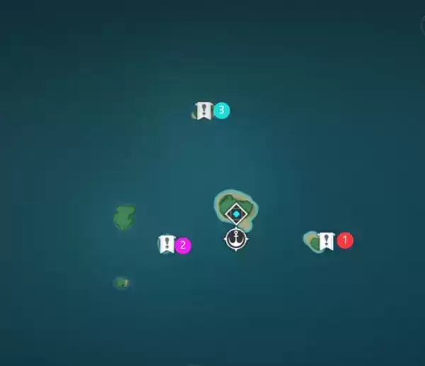 原神鹤观岛限时挑战机关位置在哪？鹤观岛限时挑战机关位置分布图一览图片3