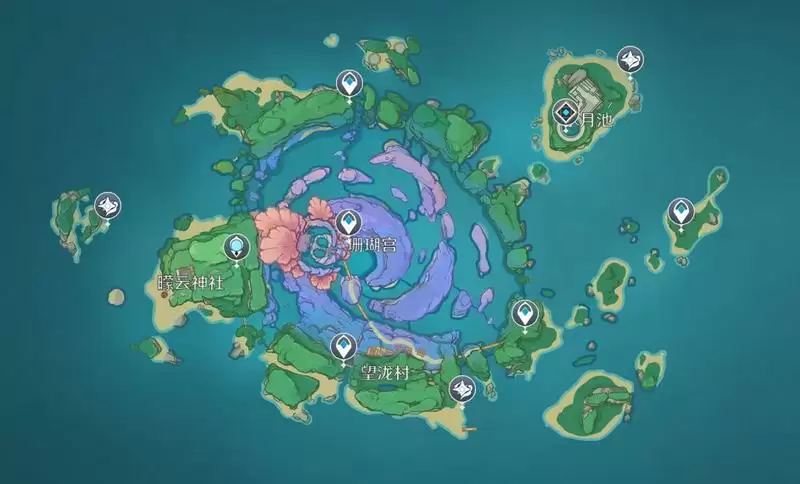 原神珊瑚宫在哪里