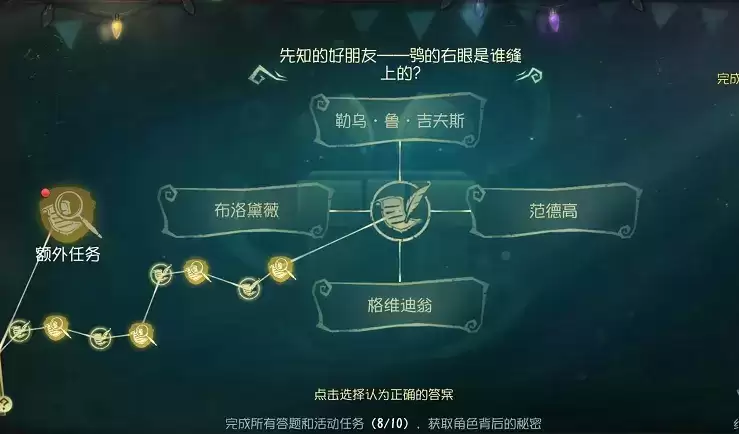 第五人格鸮的右眼是谁缝上的答案分享