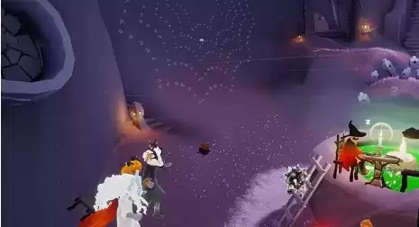 光遇万圣节怎么挂机收烛火