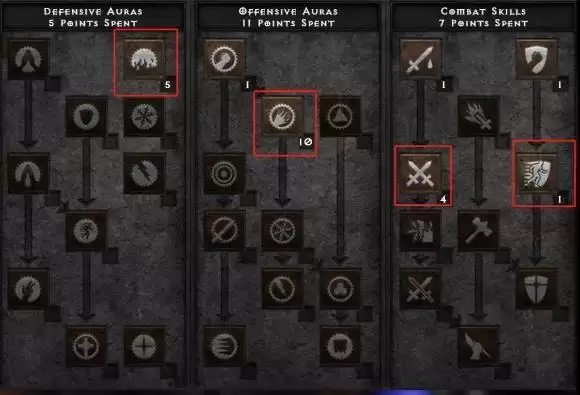 《暗黑破坏神2重制版》圣骑士技能加点大全