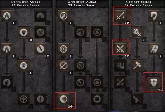 《暗黑破坏神2重制版》圣骑士技能加点大全