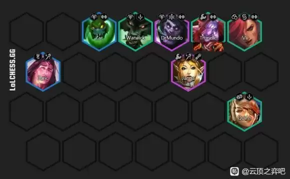 《云顶之弈》S6巨魔赌怪阵容推荐