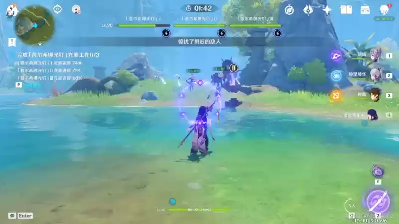 原神古时孤影青墟埔采样点位置分享