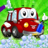 小孩洗车