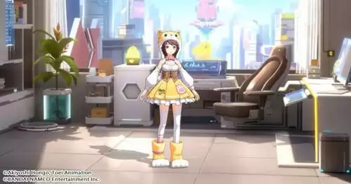 《数码宝贝新世纪》女款时装大橘为重