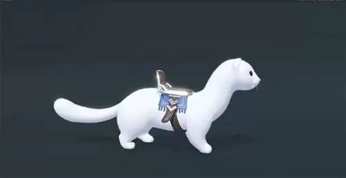 《倩女幽魂》手游全新坐骑瑶华貂图文展示