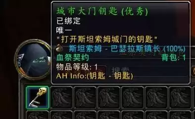 斯坦索姆城市大门钥匙怎么获得