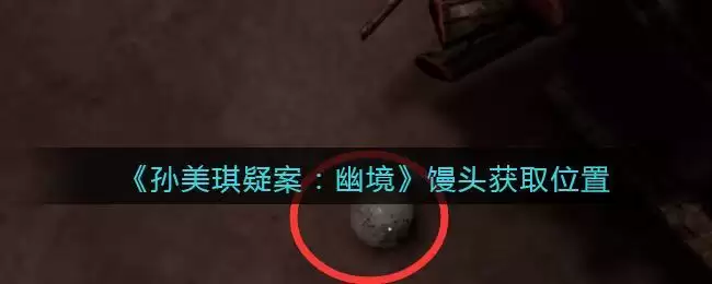 《孙美琪疑案:幽境》五级线索——馒头