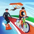 铁人三项赛选手Triathlon Racer