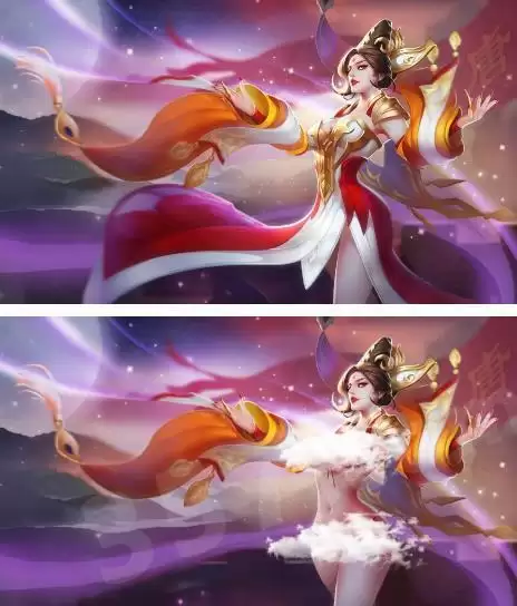 王者荣耀女人物全部身体无衣(组图) 王者荣耀女人物全部身体无衣(组图)