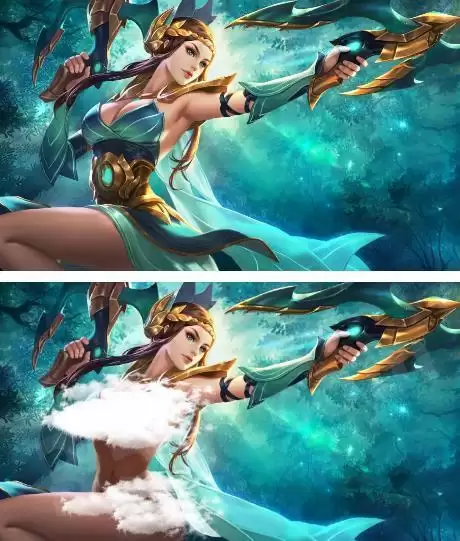 王者荣耀女人物全部身体无衣(组图) 王者荣耀女人物全部身体无衣(组图)