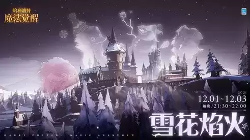 《哈利波特：魔法觉醒》雪花焰火燃放时间详解