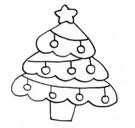 抖音圣诞树画法介绍