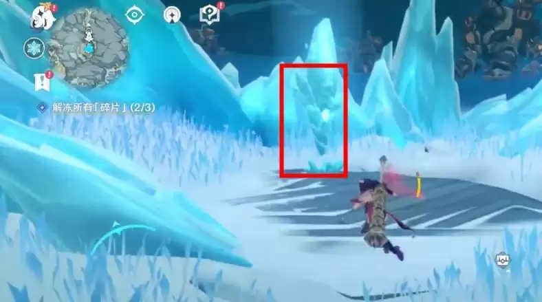 雪山顶怎么上原神