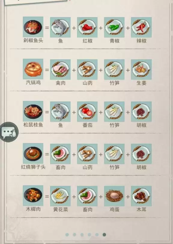 江湖悠悠食谱-江湖悠悠食谱配方大全 江湖悠悠食谱-江湖悠悠食谱配方大全