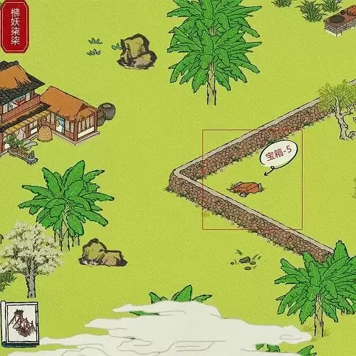 《江南百景图》松江探险华亭重彩宝箱位置分享