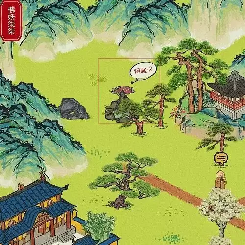 《江南百景图》松江探险华亭重彩钥匙位置分享