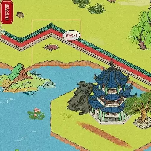 《江南百景图》松江探险华亭重彩钥匙位置分享