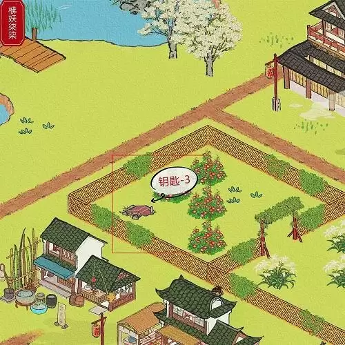 《江南百景图》松江探险华亭重彩钥匙位置分享