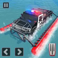 美国警车直升机追击