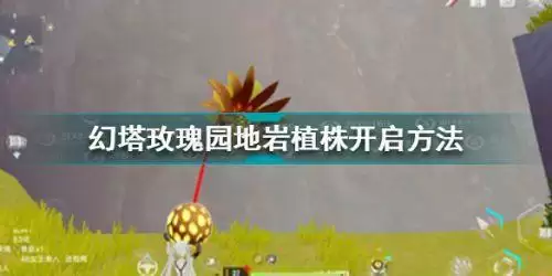 幻塔玫瑰园地岩植株怎么开启 幻塔玫瑰园地岩植株开启方法