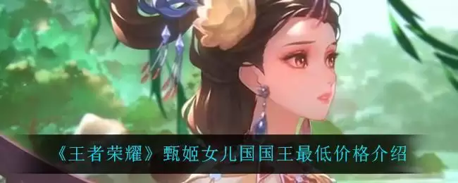 《王者荣耀》甄姬女儿国国王最低价格介绍