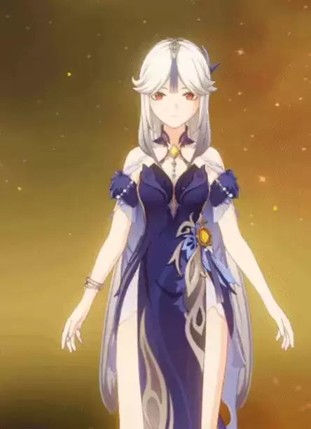 《原神》凝光纱中幽兰时装一览