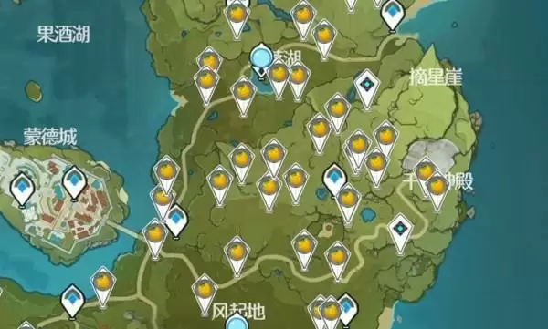 《原神》2.3树莓位置一览