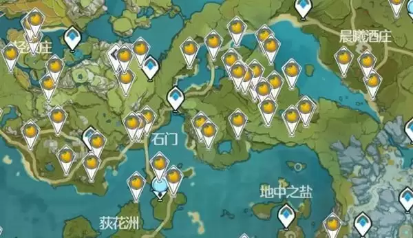 《原神》2.3树莓位置一览