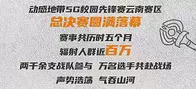 鸣金收兵！动感地带5G校园先锋赛云南赛区赛事圆满落幕