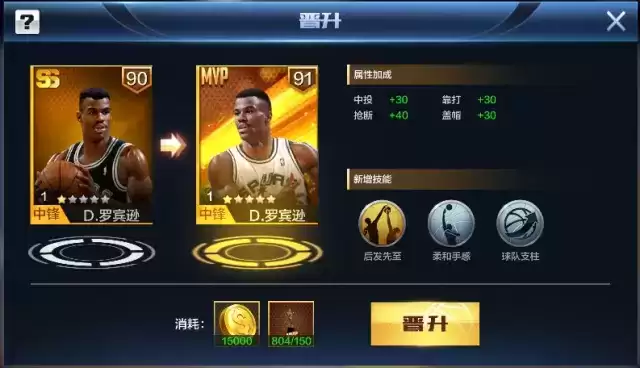 最强nba罗宾逊组合 罗宾逊突破加点图片1