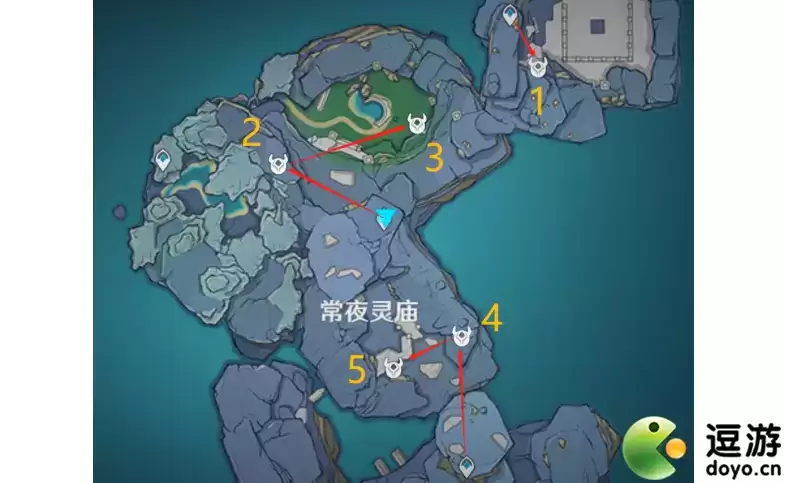 原神常夜灵庙碎石箱全收集图文攻略