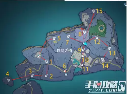 《原神》狭长之街碎石箱位置分享 《原神》狭长之街碎石箱位置分享