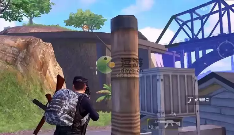 和平精英度假岛绳索在哪