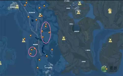 幻塔落果位置分布一览