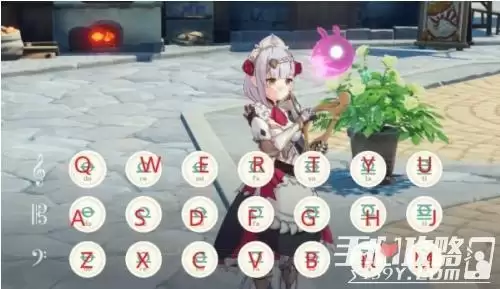 《原神》神女劈观简谱分享 《原神》神女劈观简谱分享