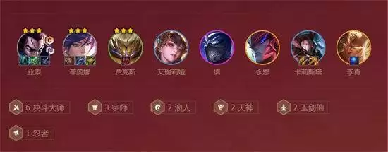 金铲铲之战决斗大师阵容搭配推荐