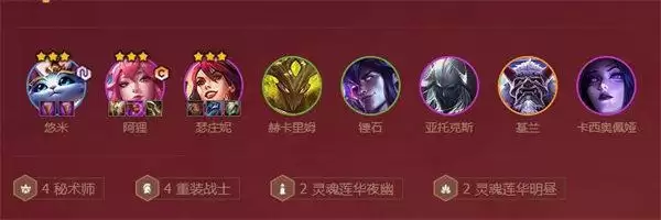 金铲铲之战秘术师阵容搭配推荐