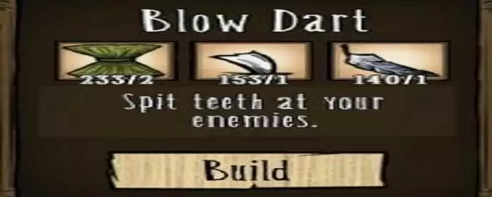 饥荒吹箭有什么用