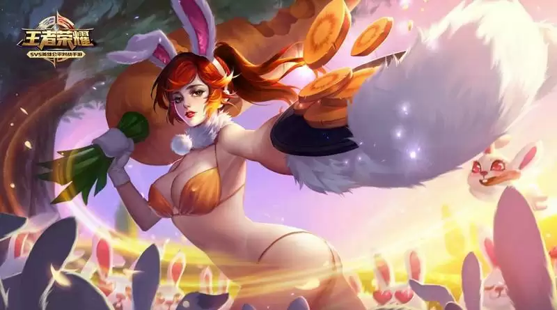 花木兰去衣 王者荣耀花木兰去衣福利图 王者荣耀女英雄花木兰去衣图片大全