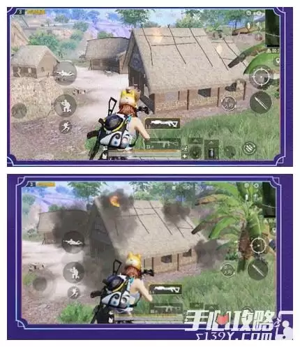 《和平精英》茅草屋点燃技巧分享