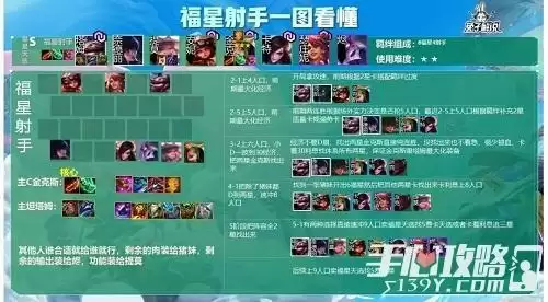 《金铲铲之战》福星射手阵容推荐攻略