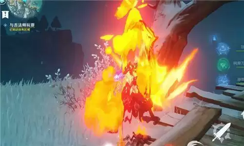 原神与吉法师玩耍任务怎么做?吉法师玩耍雪山位置分享图片4
