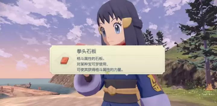 宝可梦传说阿尔宙斯二周目起始海滩的石板怎么玩图片8