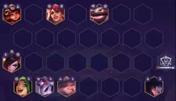 金铲铲之战福星神射阵容怎么搭配？以金克丝为主C阵容搭配攻略分享图片1