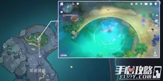 《原神》在常夜时调查池水上去方法介绍